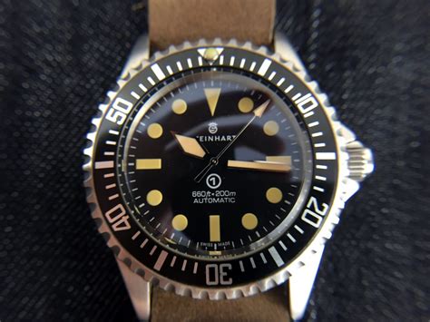 ocean one vintage military vs rolex 5517|steinhart ocean 1 vintage military.